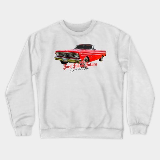 1964 Ford Falcon Futura Convertible Crewneck Sweatshirt by Gestalt Imagery